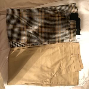 TWO H&M TROUSERS